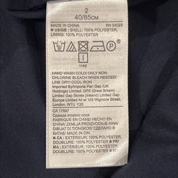 Banana Republic Laser Cut Curved Hem Dress - Picture 11 of 11